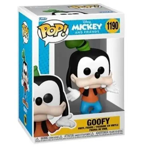 Funko Pop! Disney Mickey & Friends Vinyl Figures - Select Figure(s) - 1190 - Goofy - Action Figure