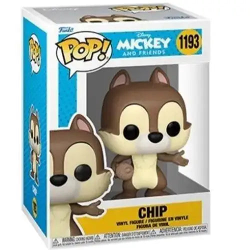 Funko Pop! Disney Mickey & Friends Vinyl Figures - Select Figure(s) - 1193 - Chip - Action Figure
