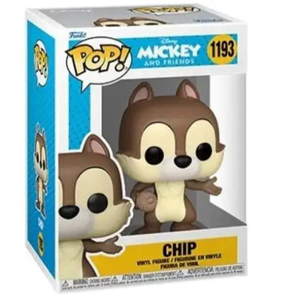 Funko Pop! Disney Mickey & Friends Vinyl Figures - Select Figure(s) - 1193 - Chip - Action Figure
