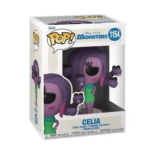 Funko Pop! Disney Monsters Inc Vinyl Figures - Select Figure(s) - 1154 - Celia - Action Figure