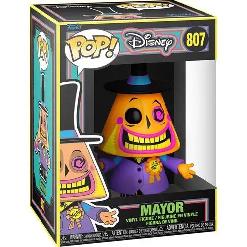 Funko Pop! Disney - Nightmare Before Christmas - Select Blacklight Vinyl Figure(s) - Mayor (807) - Toys & Games