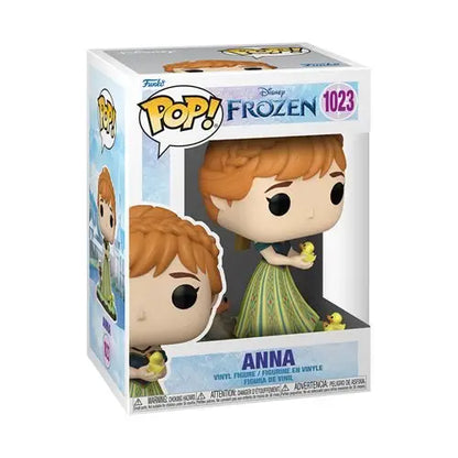 Funko Pop! Disney Princess Vinyl Figures - Select Figure(s) - 1023 - Frozen Anna with Ducks - Action Figure