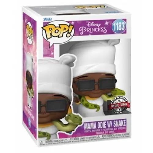 Funko Pop! Disney Princess Vinyl Figures - Select Figure(s) - 1183 - Mama Odi with Snake - Special Edition - Action