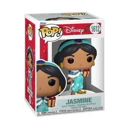 Funko Pop! Disney Princess Vinyl Figures - Select Figure(s) - 1612 - Jasmine (Holiday) - Action Figure