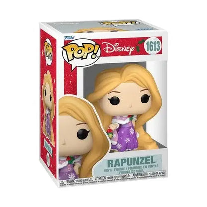 Funko Pop! Disney Princess Vinyl Figures - Select Figure(s) - 1613 - Rapunzel (Holiday) - Action Figure