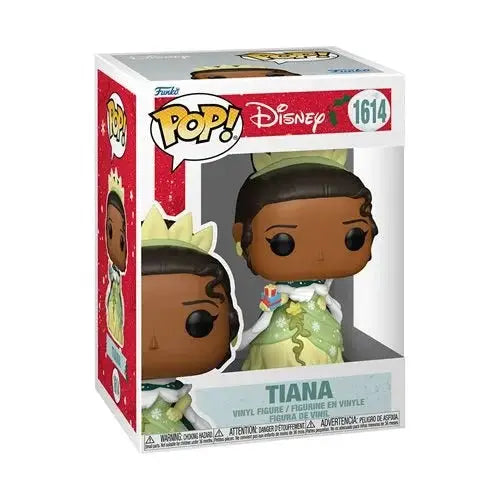 Funko Pop! Disney Princess Vinyl Figures - Select Figure(s) - 1614 - Tiana (Holiday) - Action Figure