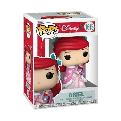Funko Pop! Disney Princess Vinyl Figures - Select Figure(s) - 1615 - Ariel (Holiday) - Action Figure