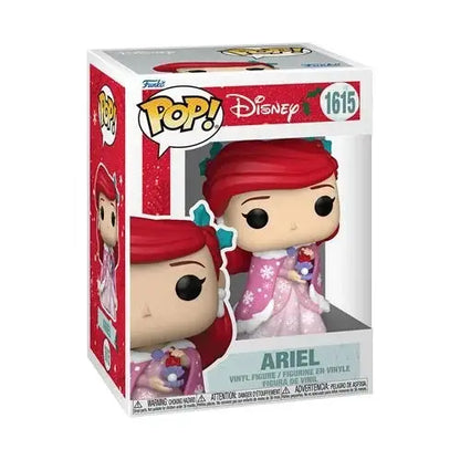 Funko Pop! Disney Princess Vinyl Figures - Select Figure(s) - 1615 - Ariel (Holiday) - Action Figure