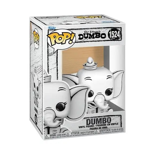 Funko Pop! Disney Sketched Vinyl Figures - Select Figure(s) - 1524 - Dumbo - Toys & Games