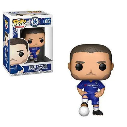 Funko Pop! Football Vinyl Figures - Select Figure(s) - 05 - Chelsea - Eden Hazard - Toys & Games