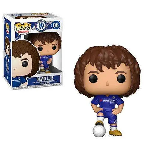 Funko Pop! Football Vinyl Figures - Select Figure(s) - 06 - Chelsea - David Luiz - Toys & Games