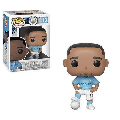 Funko Pop! Football Vinyl Figures - Select Figure(s) - 13 - Manchester City - Gabriel Jesus - Toys & Games