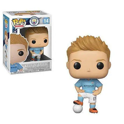 Funko Pop! Football Vinyl Figures - Select Figure(s) - 14 - Manchester City - Kevin De Bruyne - Toys & Games