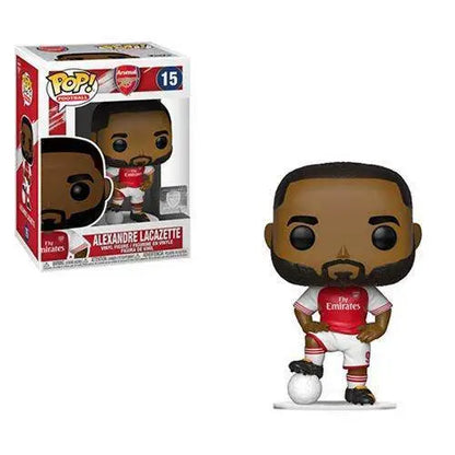 Funko Pop! Football Vinyl Figures - Select Figure(s) - 15 - Arsenal - Alexandre Lacazette - Toys & Games