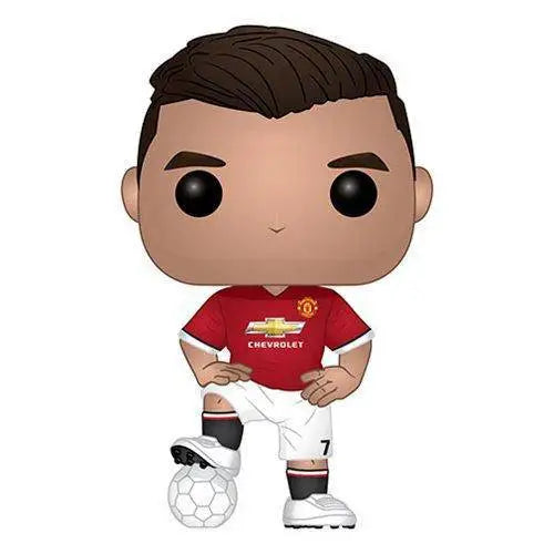 Funko Pop! Football Vinyl Figures - Select Figure(s) - 18 - Manchester United - Alexis Sánchez - Toys & Games
