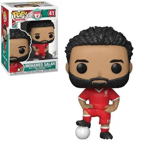 Funko Pop! Football Vinyl Figures - Select Figure(s) - 41 - Liverpool - Mohamed Salah - Toys & Games