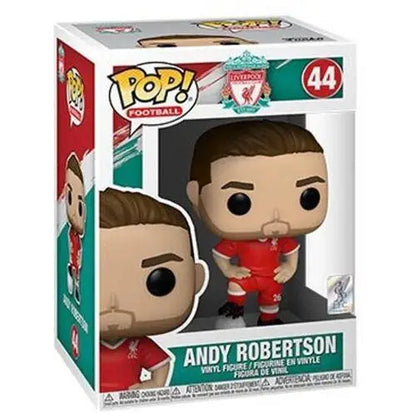Funko Pop! Football Vinyl Figures - Select Figure(s) - 44 - Liverpool - Andy Robertson - Toys & Games