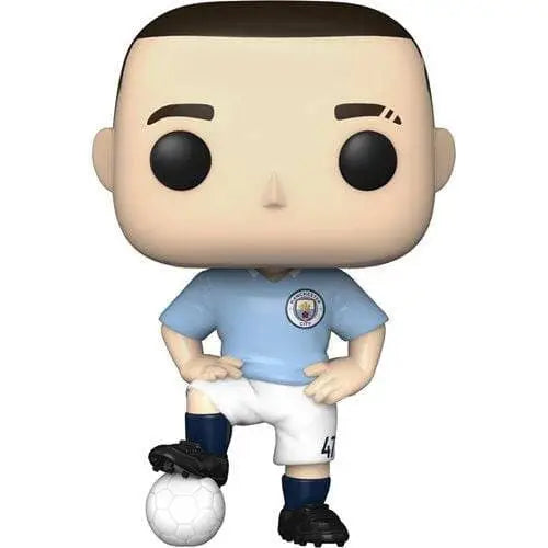 Funko Pop! Football Vinyl Figures - Select Figure(s) - 49 - Manchester City - Phil Foden - Toys & Games