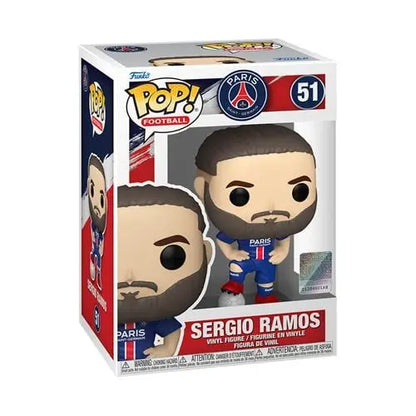 Funko Pop! Football Vinyl Figures - Select Figure(s) - 51 - Paris Saint-Germain - Sergio Ramos - Toys & Games