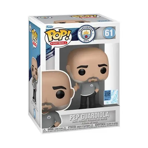 Funko Pop! Football Vinyl Figures - Select Figure(s) - 61 - Manchester City - Pep Guardiola - Toys & Games