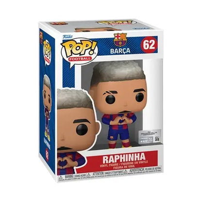 Funko Pop! Football Vinyl Figures - Select Figure(s) - 62 - Barcelona - Raphinha - Toys & Games