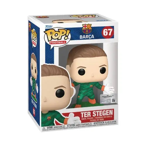 Funko Pop! Football Vinyl Figures - Select Figure(s) - 67 - Barcelona - Ter Stegen - Toys & Games