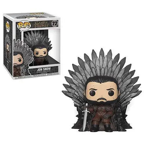Funko Pop! Game Of Thrones Vinyl Figures - Select Figure(s) - 72 - Jon Snow Sitting on Throne - Toys & Games