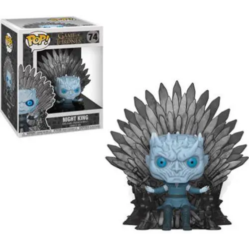 Funko Pop! Game Of Thrones Vinyl Figures - Select Figure(s) - 74 - Night King Sitting on Iron Throne - Toys & Games
