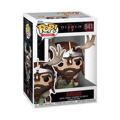 Funko Pop! Games - Diablo IV - Vinyl Figure - Select Figure(s) - #941 - Druid - Toys & Games