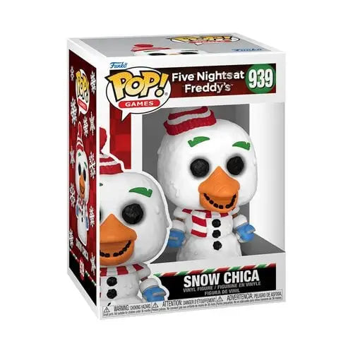 Funko Pop! Games - Five Nights at Freddy’s Holiday - Select Vinyl Figure(s) - Snow Chica (939) - Toys & Games