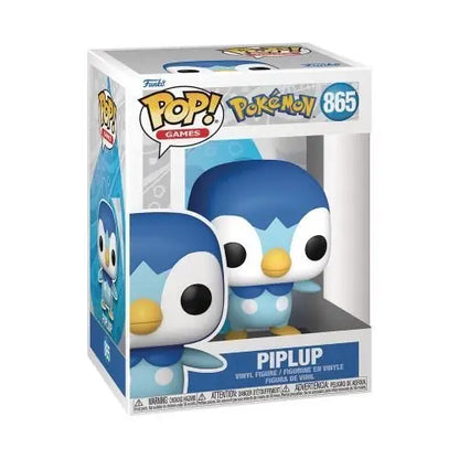 Funko Pop! Games - Pokemon - Select Figure(s) - #865 Piplup - Action Figure