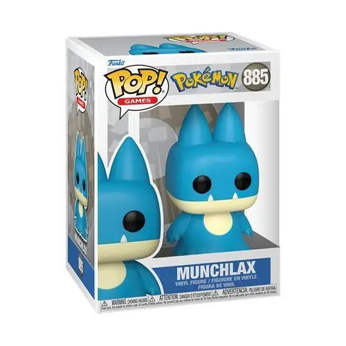 Funko Pop! Games - Pokemon - Select Figure(s) - #885 Munchlax - Action Figure