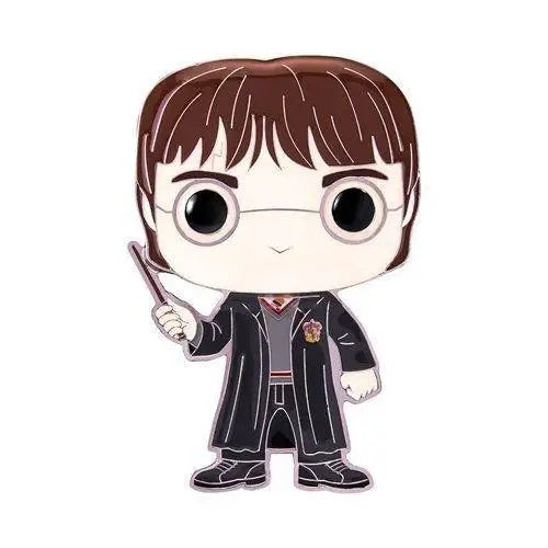 Funko Pop! Harry Potter Large Enamel Pin - Select Figure(s) - 01 Harry Potter - Toys & Games