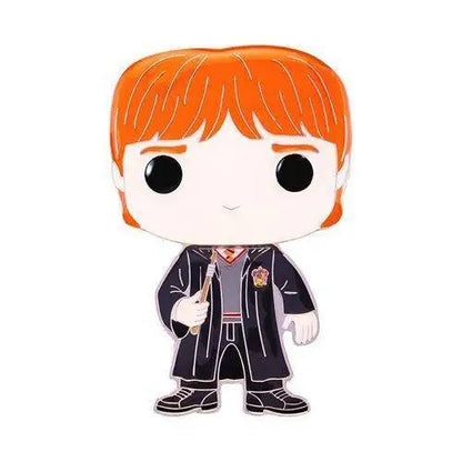 Funko Pop! Harry Potter Large Enamel Pin - Select Figure(s) - 03 Ron Weasley - Toys & Games