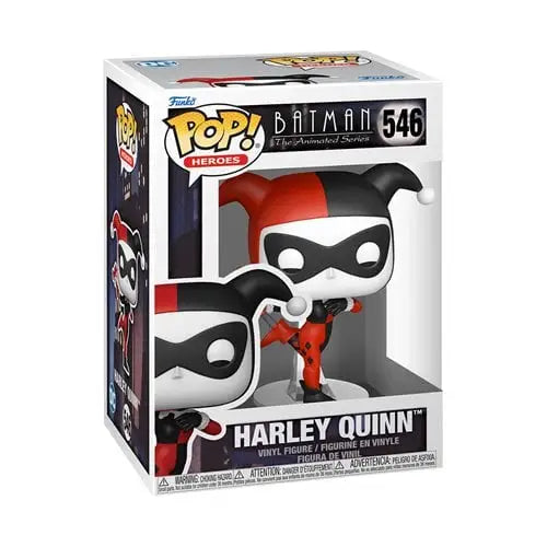 Funko Pop! Heroes - Batman: The Animated Series Vinyl Figures - Select Figure(s) - #546 - Harley Quinn - Action Figure