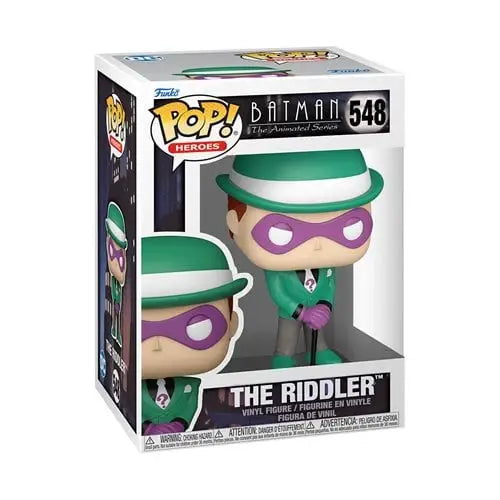 Funko Pop! Heroes - Batman: The Animated Series Vinyl Figures - Select Figure(s) - #548 - The Riddler - Action Figure
