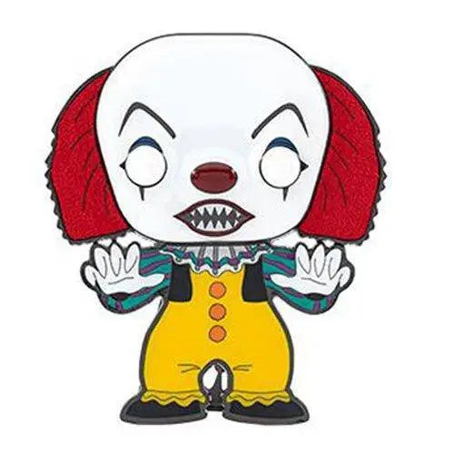 Funko Pop!- Horror Large Enamel Pin - Select Figure(s) - 01 Pennywise 1990 - Brooches & Lapel Pins