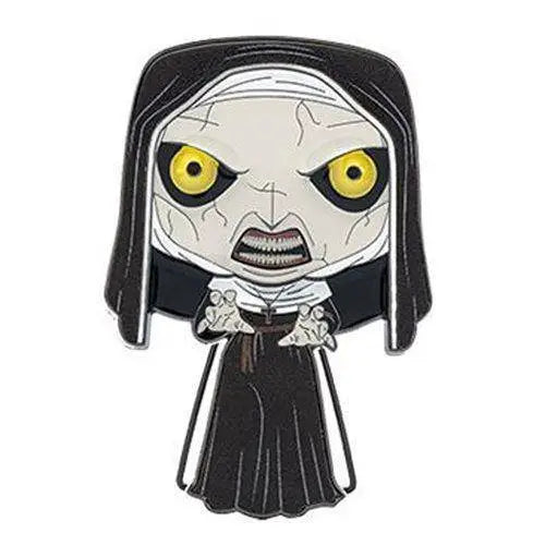 Funko Pop!- Horror Large Enamel Pin - Select Figure(s) - 02 The Nun (Demonic) - Brooches & Lapel Pins
