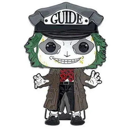 Funko Pop!- Horror Large Enamel Pin - Select Figure(s) - 04 Beetlejuice - Brooches & Lapel Pins