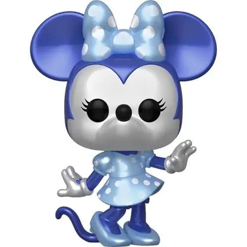 Funko Pop! Make-A-Wish Metallic Vinyl Figures - Select Figure(s) - Minnie Mouse Metallic - Toys & Games