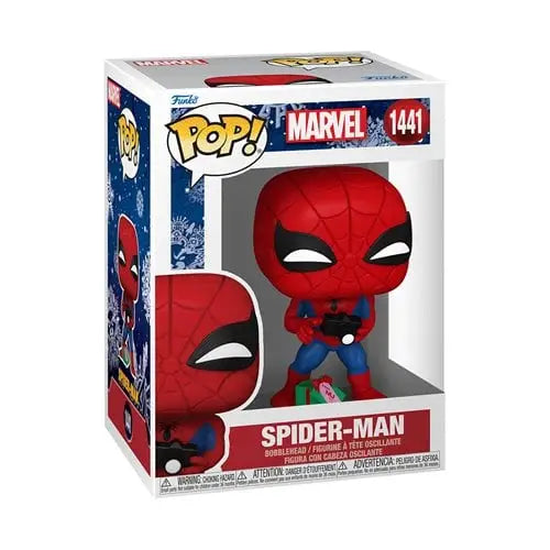 Funko Pop! Marvel Holiday Vinyl Figures - Select Figure(s) - 1441 - Spider-Man - Action Figure