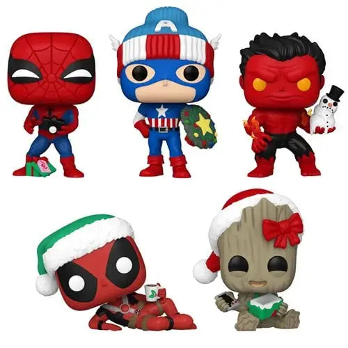 Funko Pop! Marvel Holiday Vinyl Figures - Select Figure(s) - Action Figure