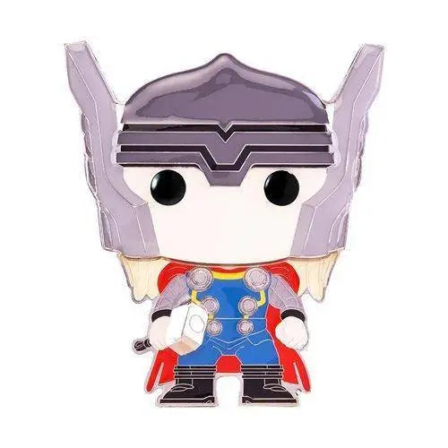 Funko Pop!- Marvel Large Enamel Pin - Select Figure(s) - 03 Thor - Toys & Games