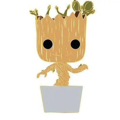 Funko Pop!- Marvel Large Enamel Pin - Select Figure(s) - 09 Baby Groot - Toys & Games