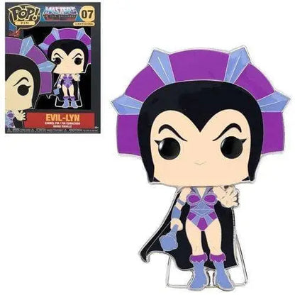 Funko Pop! Masters of the Universe Large Enamel Pin - Select Figure(s) - 07 Evil-Lyn - Brooches & Lapel Pins