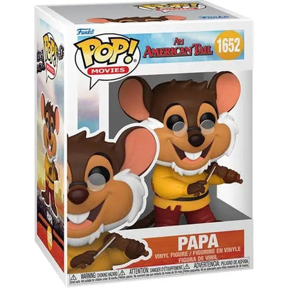 Funko Pop! Movies - An American Tail Vinyl Figures - Select Figure(s) - 1652 - Papa - Action Figure