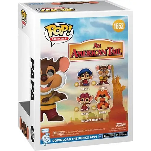 Funko Pop! Movies - An American Tail Vinyl Figures - Select Figure(s) - Action Figure