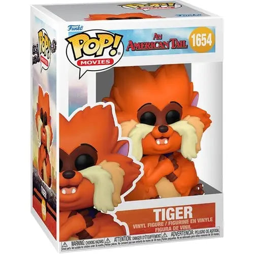Funko Pop! Movies - An American Tail Vinyl Figures - Select Figure(s) - 1654 - Tiger - Action Figure