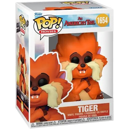Funko Pop! Movies - An American Tail Vinyl Figures - Select Figure(s) - 1654 - Tiger - Action Figure