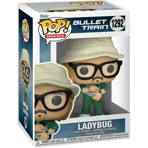 Funko Pop! Movies - Bullet Train Vinyl Figures - Select Figure(s) - 1292 - Ladybug - Toys & Games